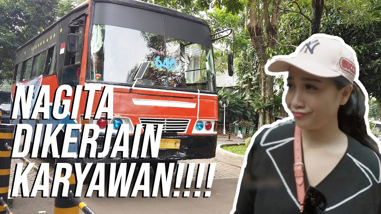 GOKIL!! RELA KEPANASAN, NAGITA BELANJAIN KARYAWAN PAKE METROMINI!!  PART 1