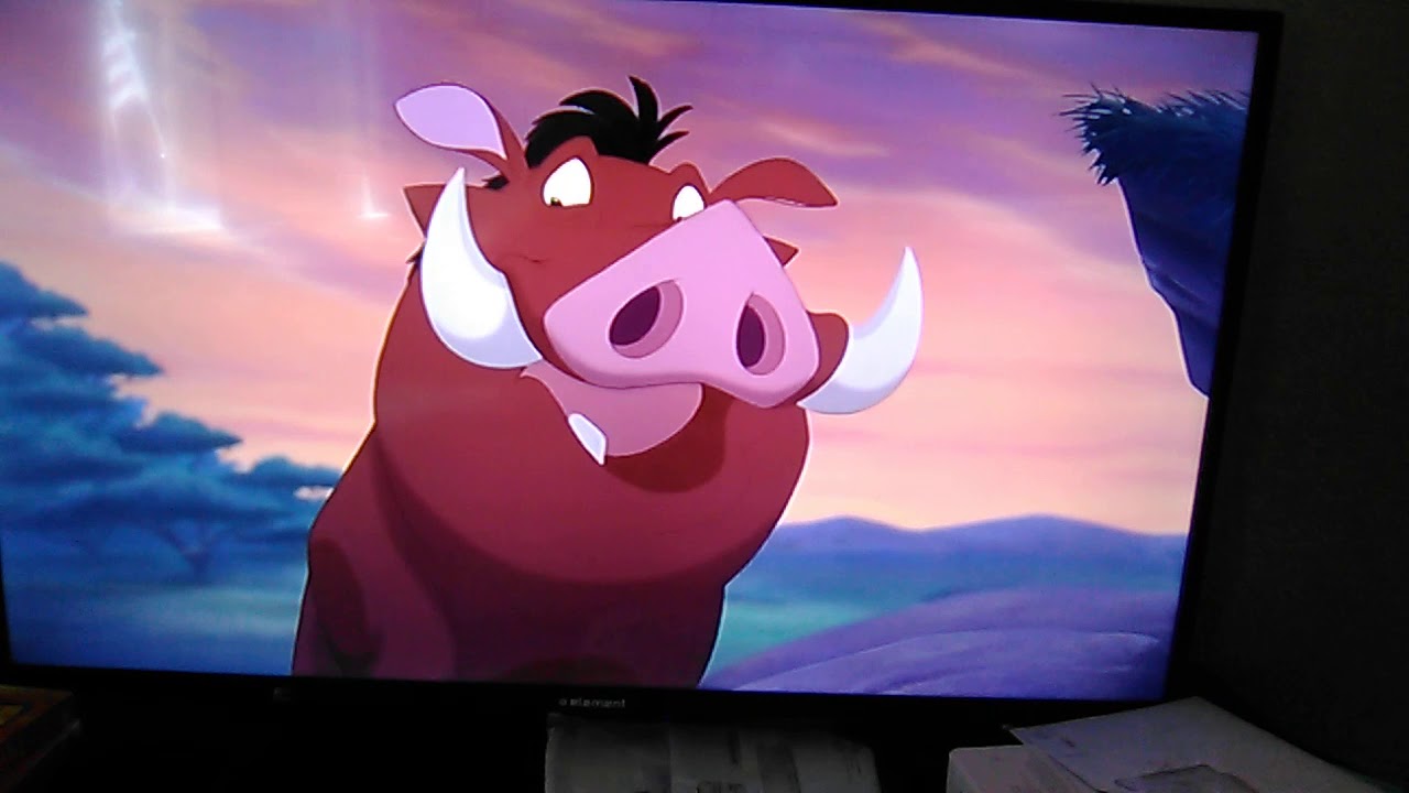 Pumbaa's leaving - YouTube