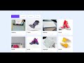 Build and Design a Filterable product list (image gallery) using HTML, CSS and javascript