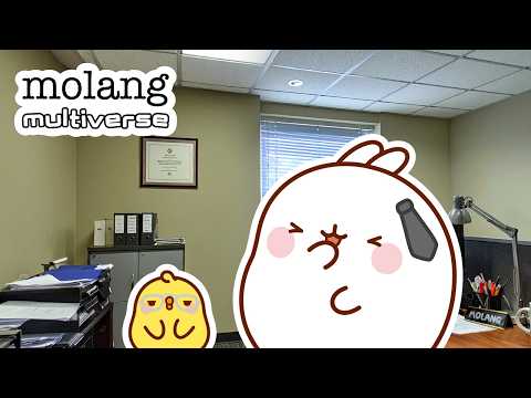 Molang Multiverse #10 Molang inside The Office 🏢