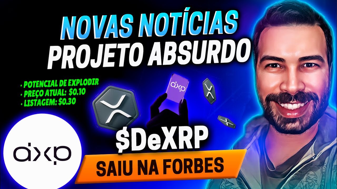 $DeXRP SAIU NA FORBES E TEM POTENCIAL GIGANTESCO! PRESALE $DXP