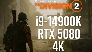 Tom Clancy's The Division 2 i9-14900k RTX 5080 4k max settings