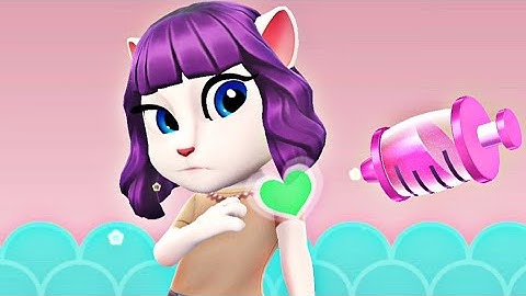 My Talking Angela 2 All Levels Gameplay Walkthrough Part 8 (Android,iOS)