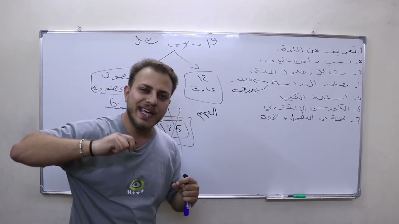 مقدمة مادة الكيمياء - السنة التحضيرية 