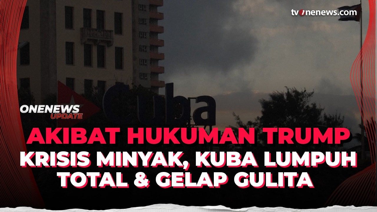 Parah! Trump Blokir Minyak Kuba, Negara Lumpuh Total & Gelap Gulita | OneNews Update