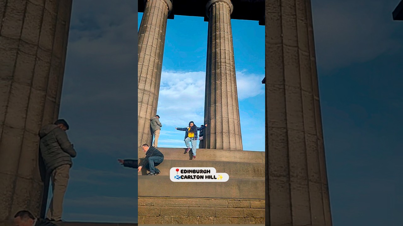 Calton Hill ⛰️✨️🤩 || Edinburgh ||  