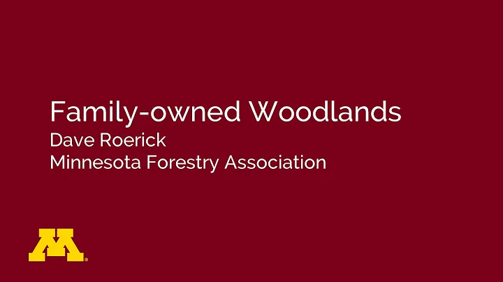 F&W Summit: Family-owned Woodlands with Dave Roerick
