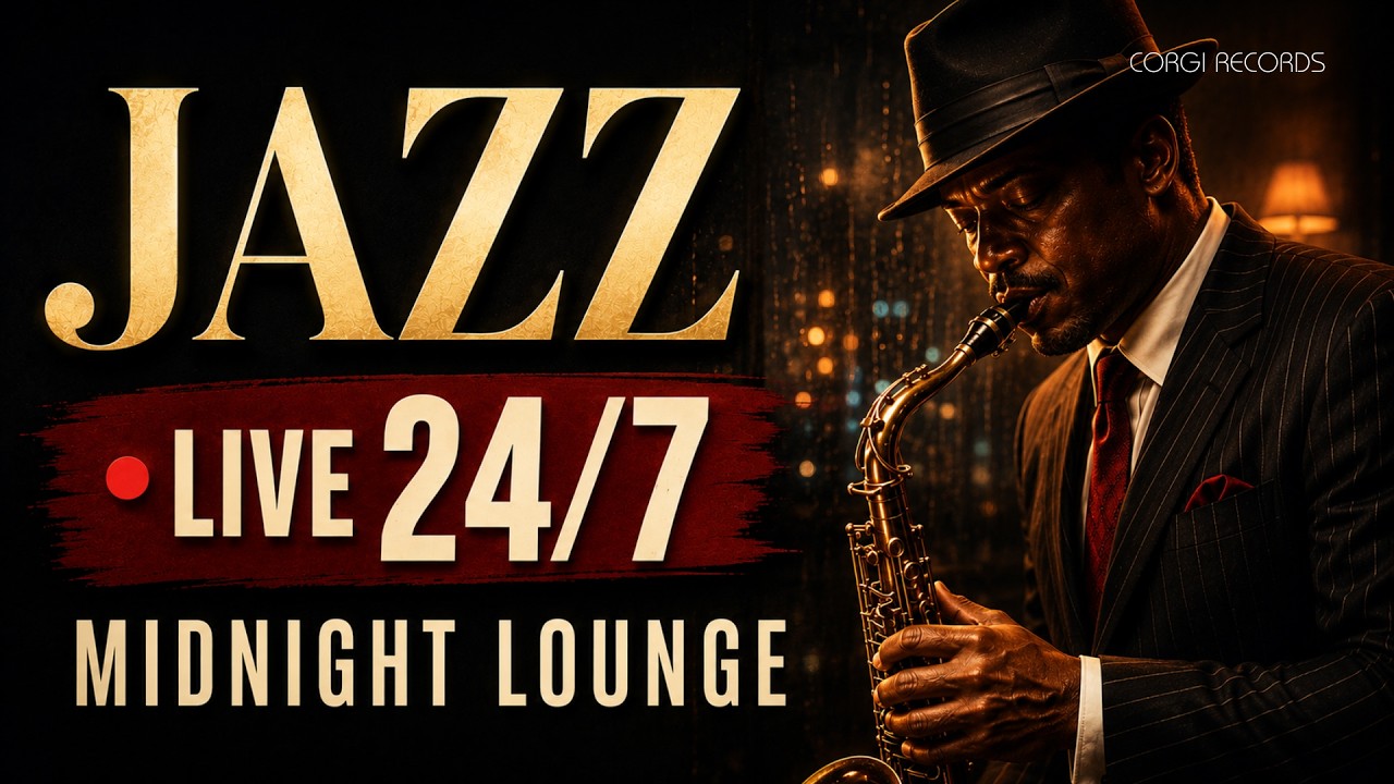 Jazz Radio 24/7 • Classic, Smooth & Late-Night | Corgi Records