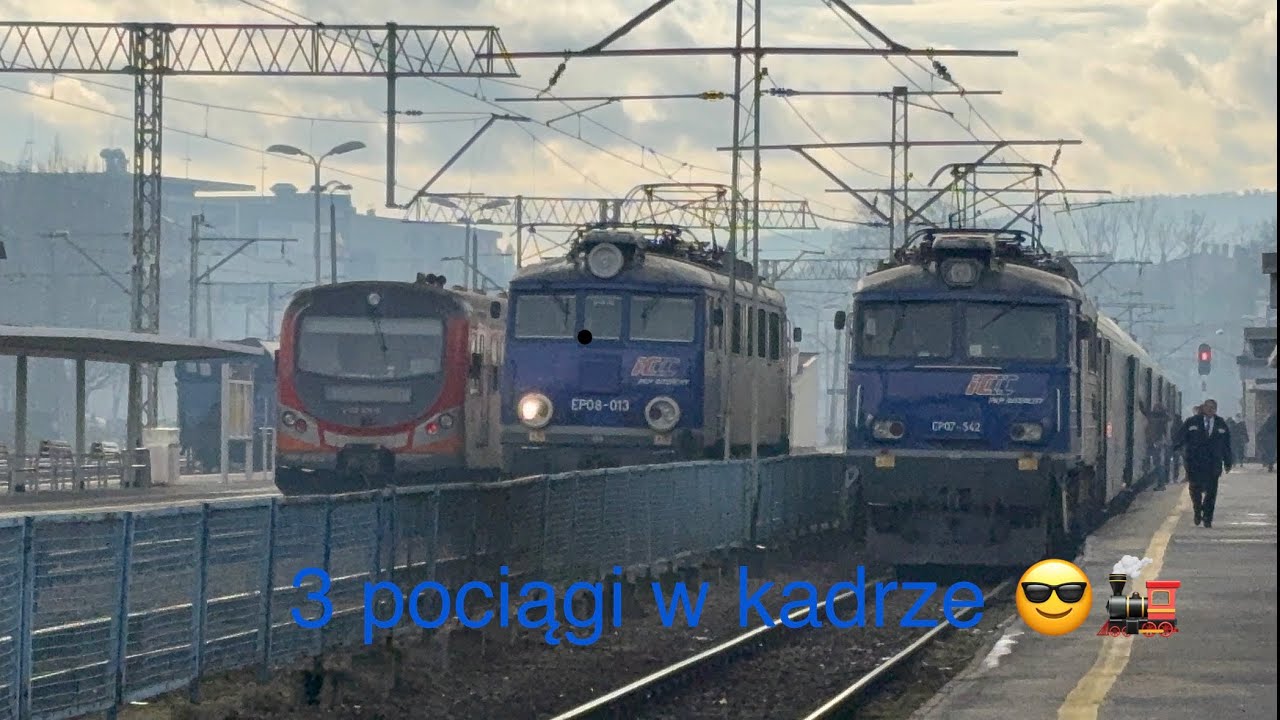 Wtorkowe pociągi Bielsko Biała Główna ( IC Halny, EIC 1400, KŚ S5) 🚂🚃