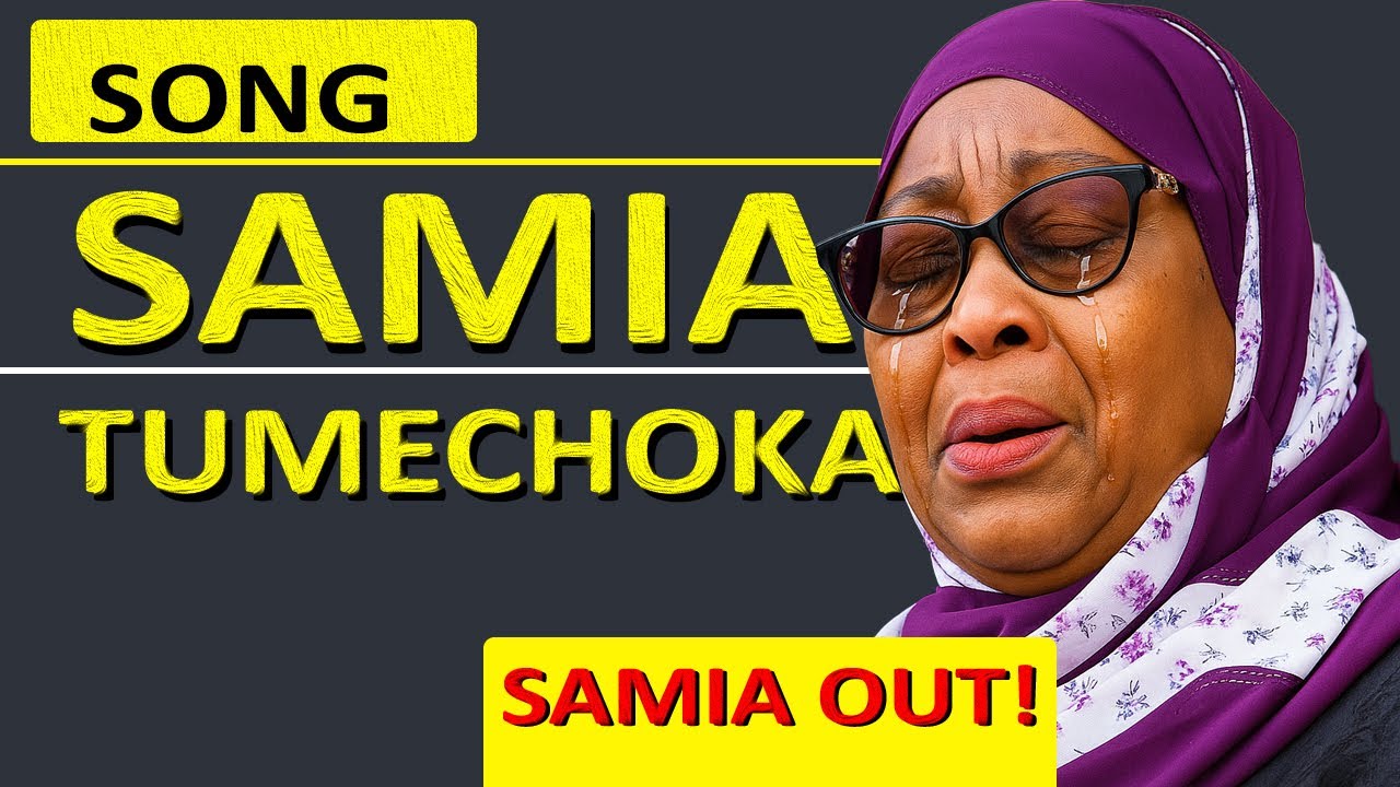 Samia Tumechoka. Tanzania National Anthem Song of Revolution! No Reforms No Election.