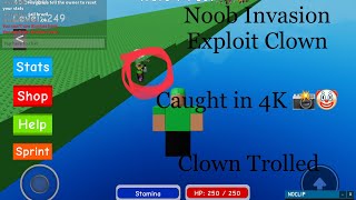 Exploiter Caught in Noob Invasion!