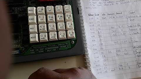 8 bit multiplication using 8085 MP