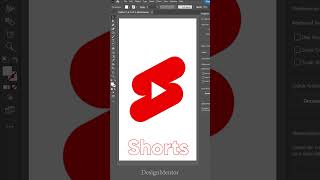 How to create YouTube SHORTS Icon in Adobe Illustrator | Design Mentor