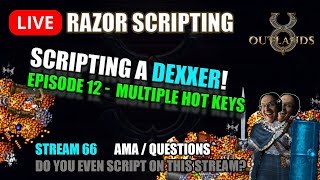 E. 66 ⚔️🎵  DEX/FLEX/AMA SCRIPTS🤖  UO Outlands Razor Scripts LIVE 🔴