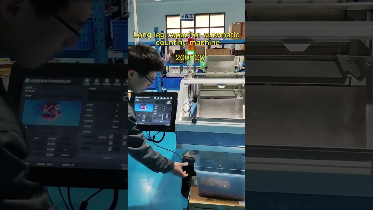 The one long leg capacitor counting machine for VB224-2