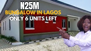 Inside A #25M [ $35,211] CHEAPEST Bungalow In Lekki Lagos| Peak bungalows #bungalowsforsale #awoyaya