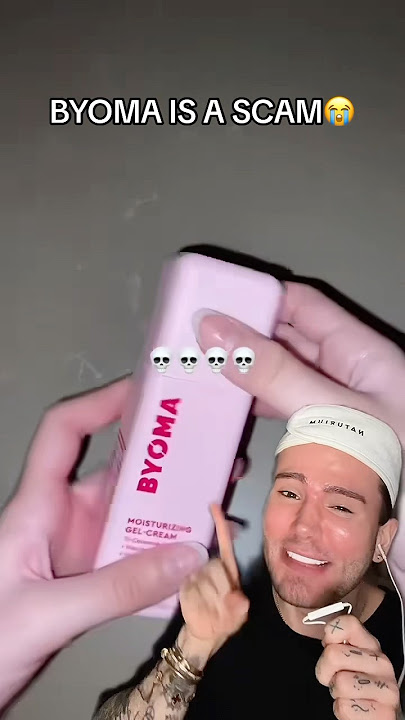 BYOMA IS A SCAM?!😱(follow for more!💗) #skincare #skin #preppy #preppyyyy #skincareroutine #beauty