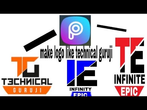 How to make logo for you YouTube channel like technical guruji #logo ...