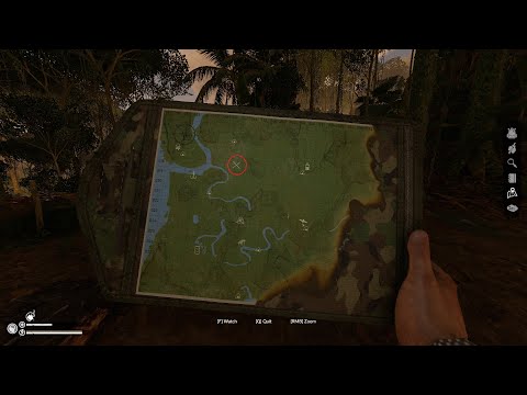 Green Hell - The Weapon Rack (blueprint location)