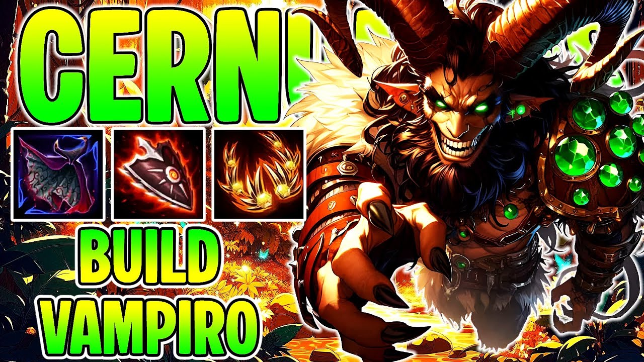 CERNUNNOS SOLO CON LA BUILD DE VAMPIRO EN SMITE 2 - En Español - MOBA