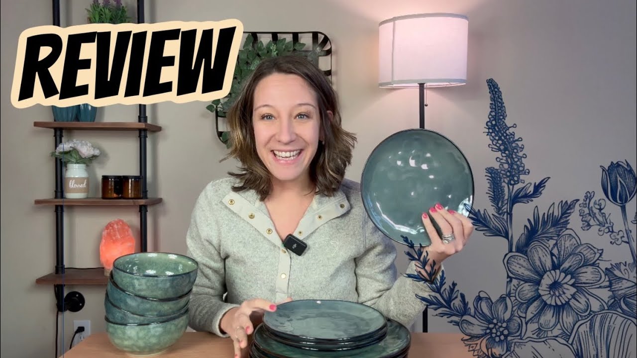 Beautiful stoneware dish set 