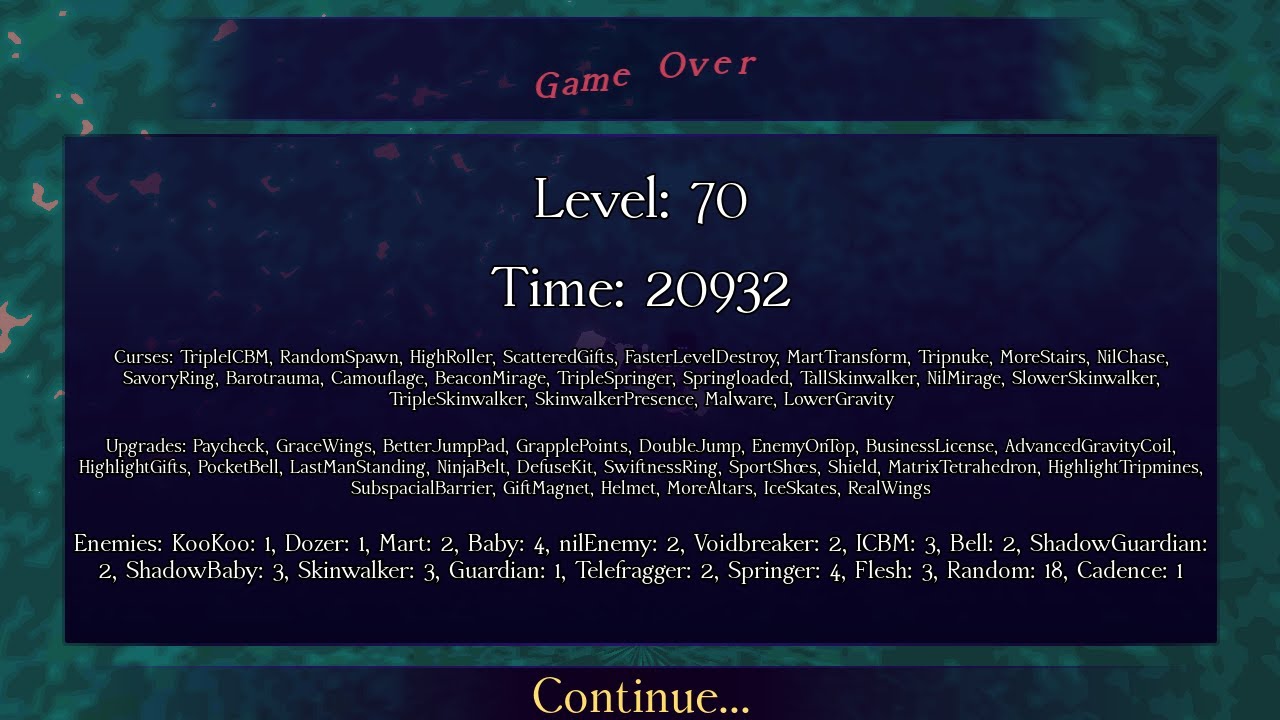 Nullscape Level nullscape normal mode level 70 run - YouTube