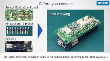 User Manual for Arduino Type Sensor Evaluation Board | Omron Electronic Components - Americas