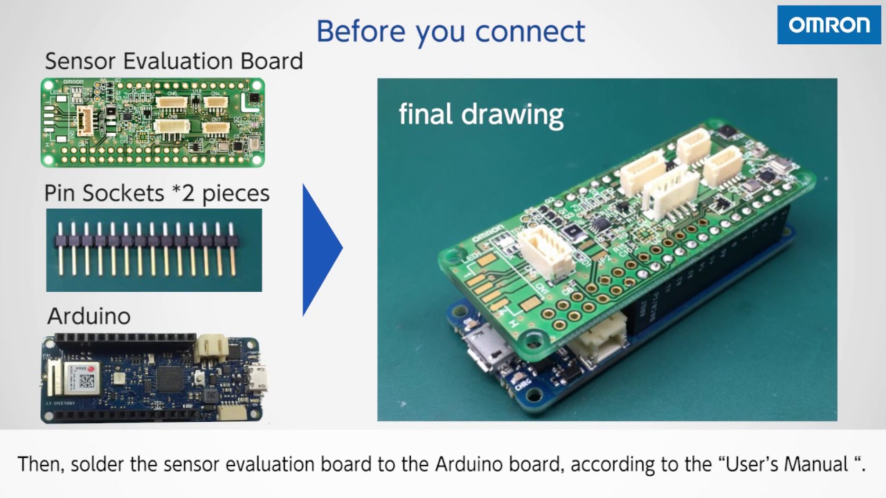 User Manual for Arduino Type Sensor Evaluation Board | Omron Electronic ...