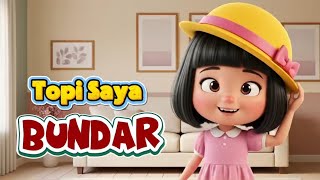 Download lagu Lagu Topi Saya Bundar - Lagu Anak & Balita | Lagu Anak Ceria Edukatif Terbaru Populer