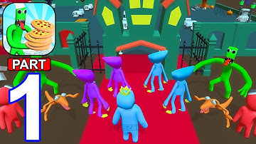 Rainbow Restaurant Cook Tycoon - Gameplay Walkthrough Part 1 Rainbow Friends Restaurant Android