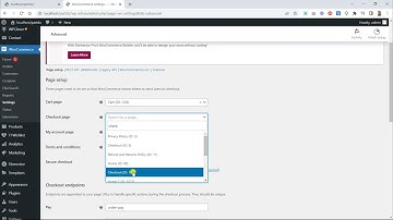 Partdo - How to set Cart - Checkout and My Account Page