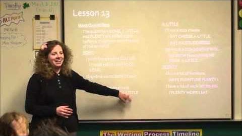 ASL 2--Week Two-Chapter 13 Mass Quantifiers