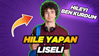 Valorantta Hi̇le Yapan Li̇seli̇ Hi̇leyi̇ İti̇raf Etti̇