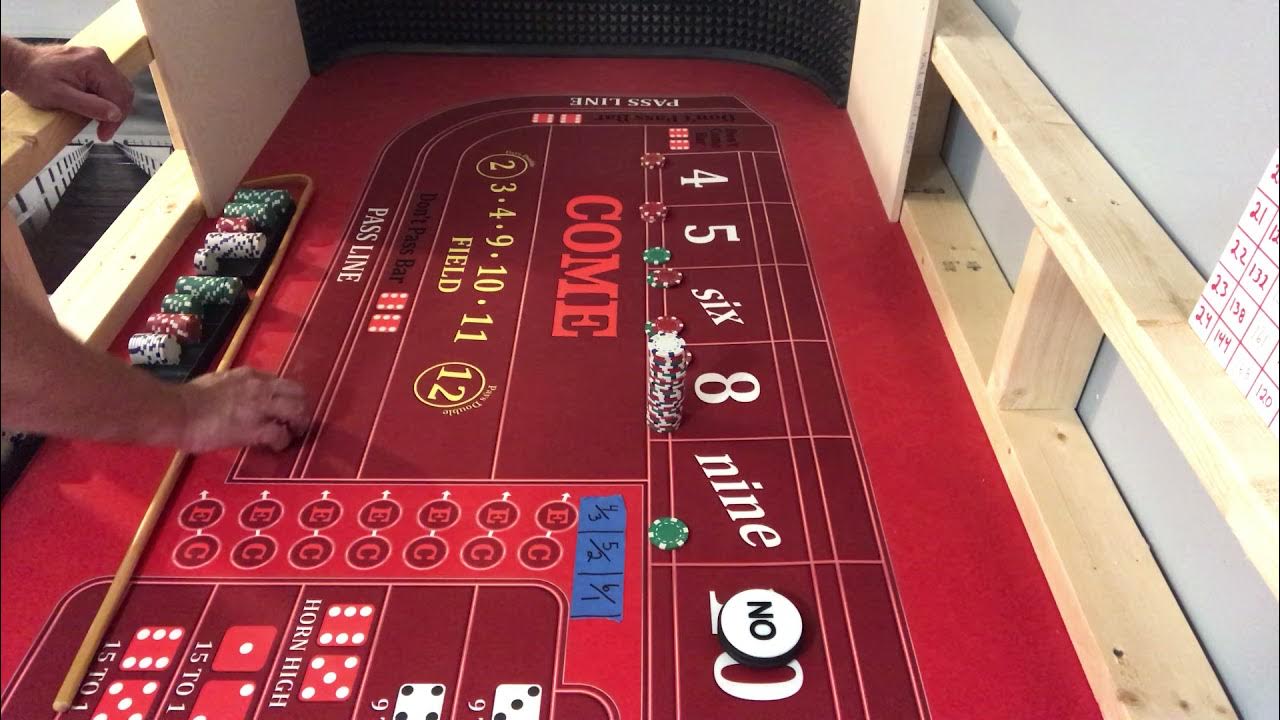 Craps strategy tournament collect the green against the tower video 3