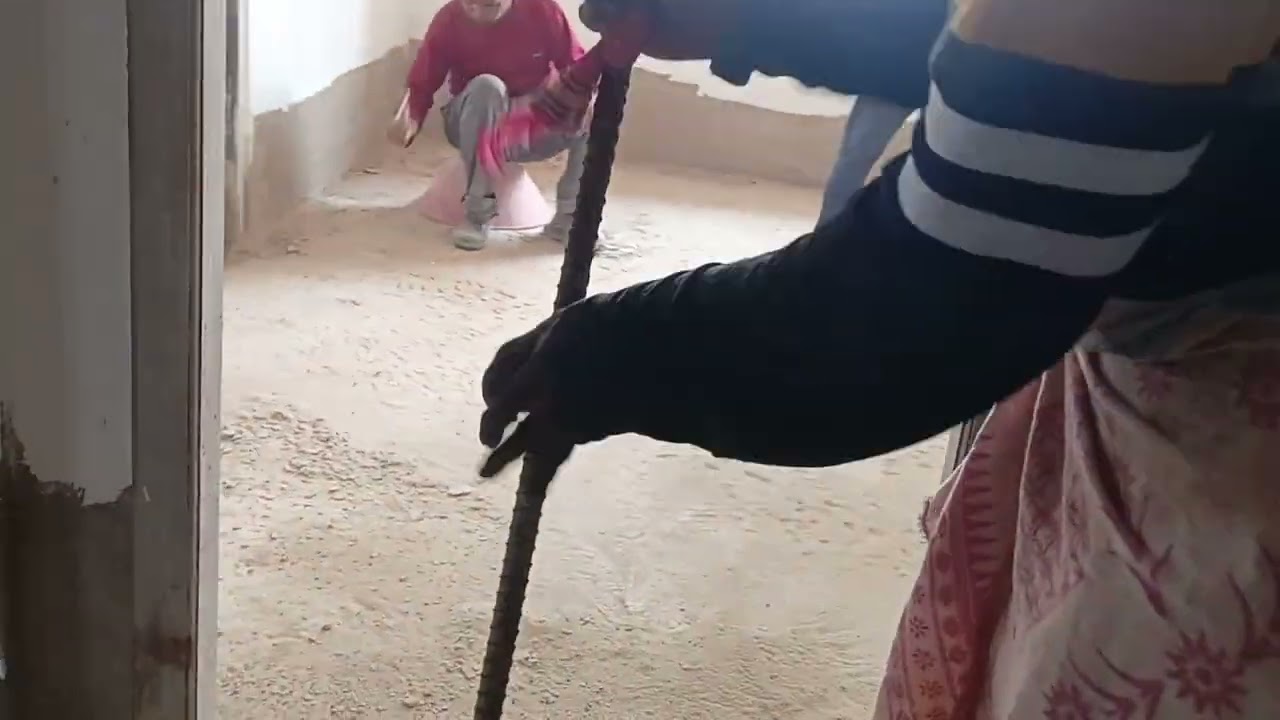 Floor chipping prosess before tiles working..🛠️👷🏻🏗️⛏️⚒️