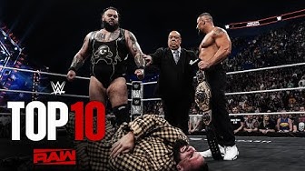 Top 10 Raw moments WWE Top 10 Oct 13 2025