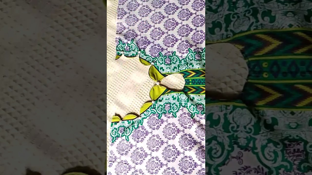 Simple Neck Design Cutting And Stitching |  Neck Design Cutting ✂️ And Stitching|Daman Design 2023