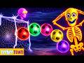 Skeletons Playing Spooky Soccer Match 💀⚽ Spooky Scary Skeletons Songs by Teehee Town