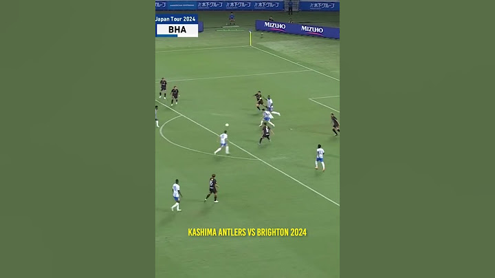 Kashima Antlers vs Brighton 2024  #shorts #football #mitoma