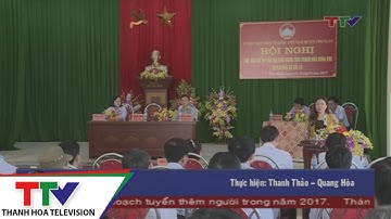 Đại biểu HĐND tỉnh tiếp xúc cử tri huyện Thọ Xuân