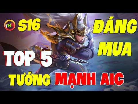 Liên quân mobile Top 5 Tướng Đáng Mua được Tuyển Thủ Pick Nhiều Nhất tại AIC 2020 TNG