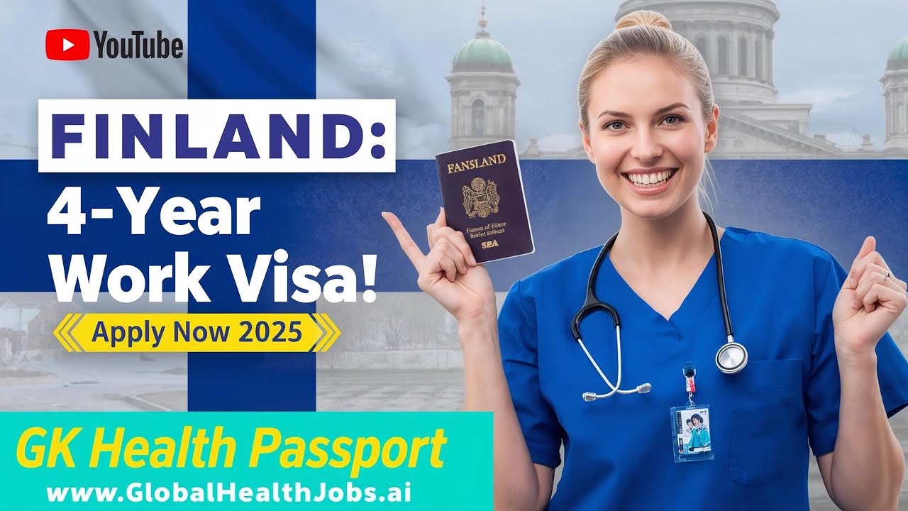 Рабочая виза в Финляндию для медсестер и сиделок на 2026 год 🇫🇮 | Разрешение на 4 года – полная п...