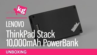 Lenovo ThinkPad Stack 10000mAh PowerBank Unboxing [4K]