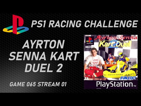 Ayrton Senna Kart Duel 2 - PS1 Racing Challenge G065S01