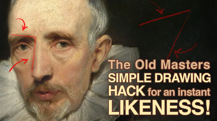 How to Draw Accurate Proportions with this simple trick! thumbnail