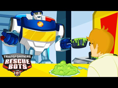 Robot Cooks  Food for Human | Transformers: Rescue Bots | Season 1 | E13 | FULL EPISODE