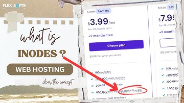 What are inodes in web hosting | Flex Softr | ABDULLAH BIN ZIAD