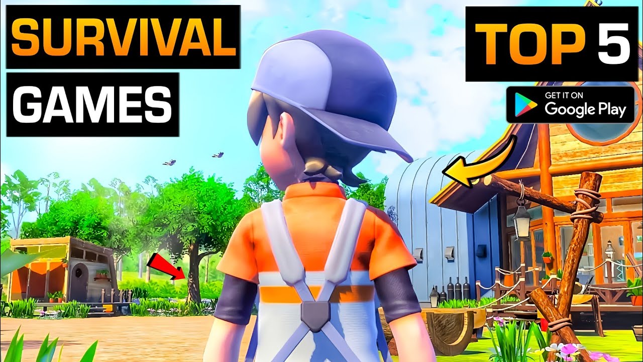 Top 5 High Graphics SURVIVAL games for android 2023 | Top 5 survival games