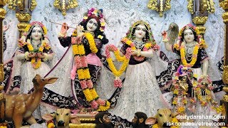 Sri Sri Radha Gopinath Temple Shayan Arati Darshan 10th May 2018 Live from ISKCON Chowpatty,Mumbai