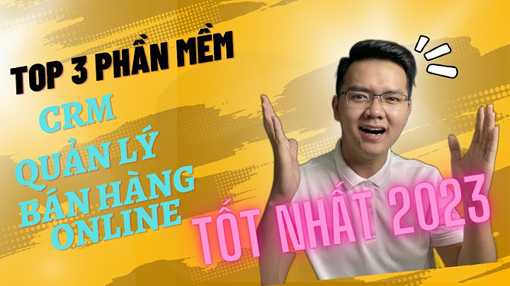 Những trang web quản lý bán hàng top